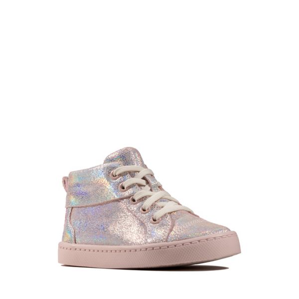 Clarks Girls City Oasis H Toddler Casual Shoes Pink | CA-837921